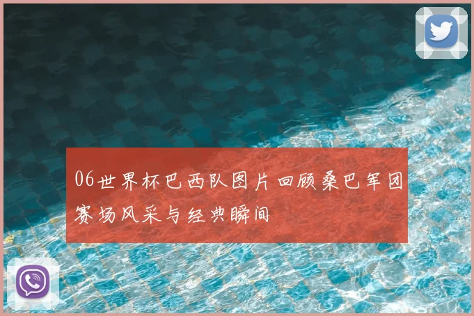 06世界杯巴西队图片回顾桑巴军团赛场风采与经典瞬间